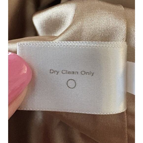 Boston Proper Tan Cowlneck Sheath Dress Career Womens Size 8 (732) - Picture 6 of 6